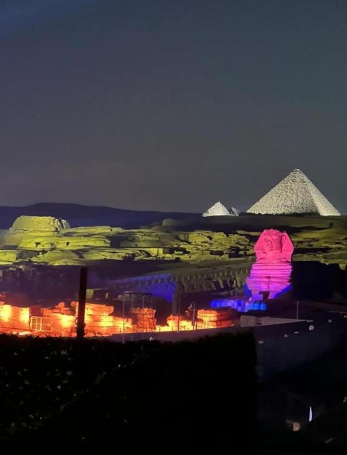 Hotel Blue Scarab Pyramids View Kair Zewnętrze zdjęcie