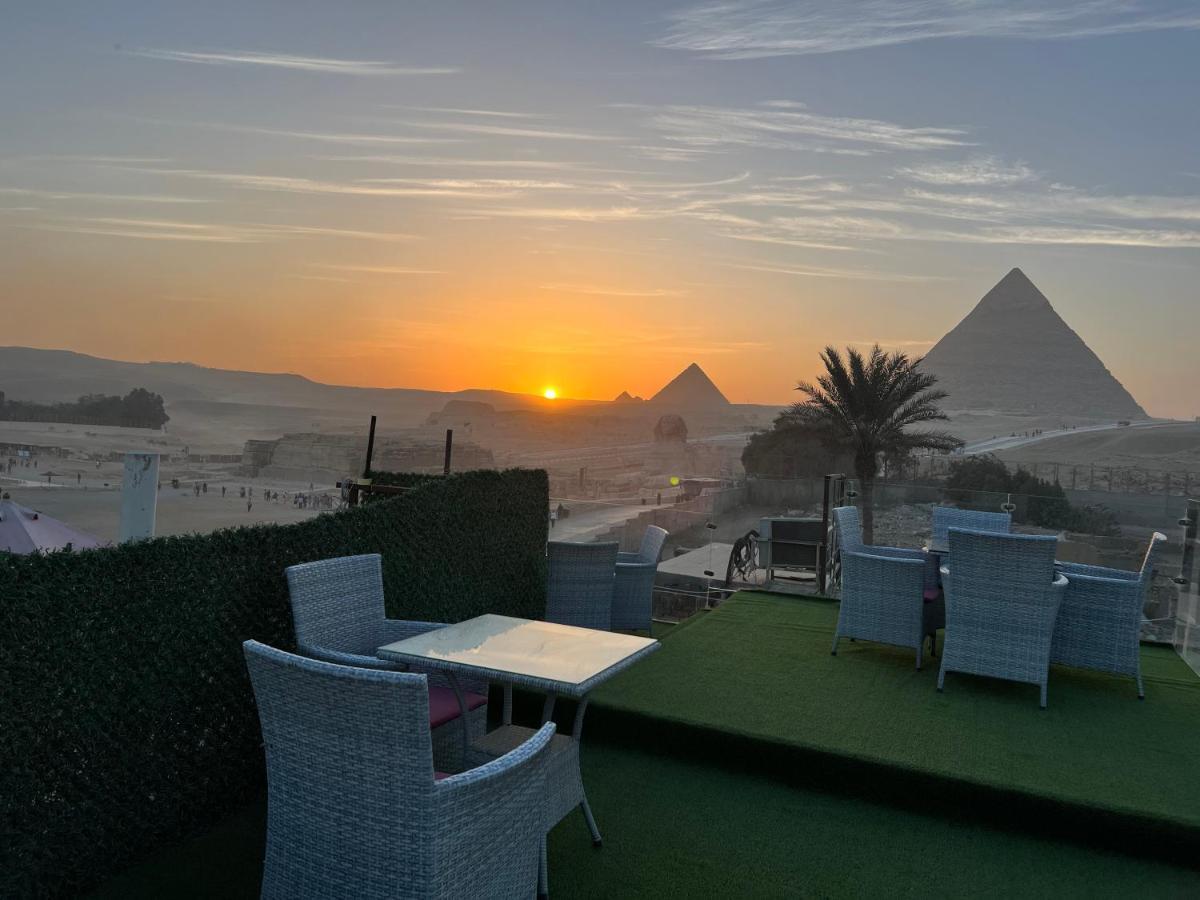 Hotel Blue Scarab Pyramids View Kair Zewnętrze zdjęcie