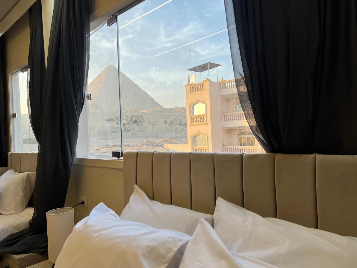 Hotel Blue Scarab Pyramids View Kair Zewnętrze zdjęcie