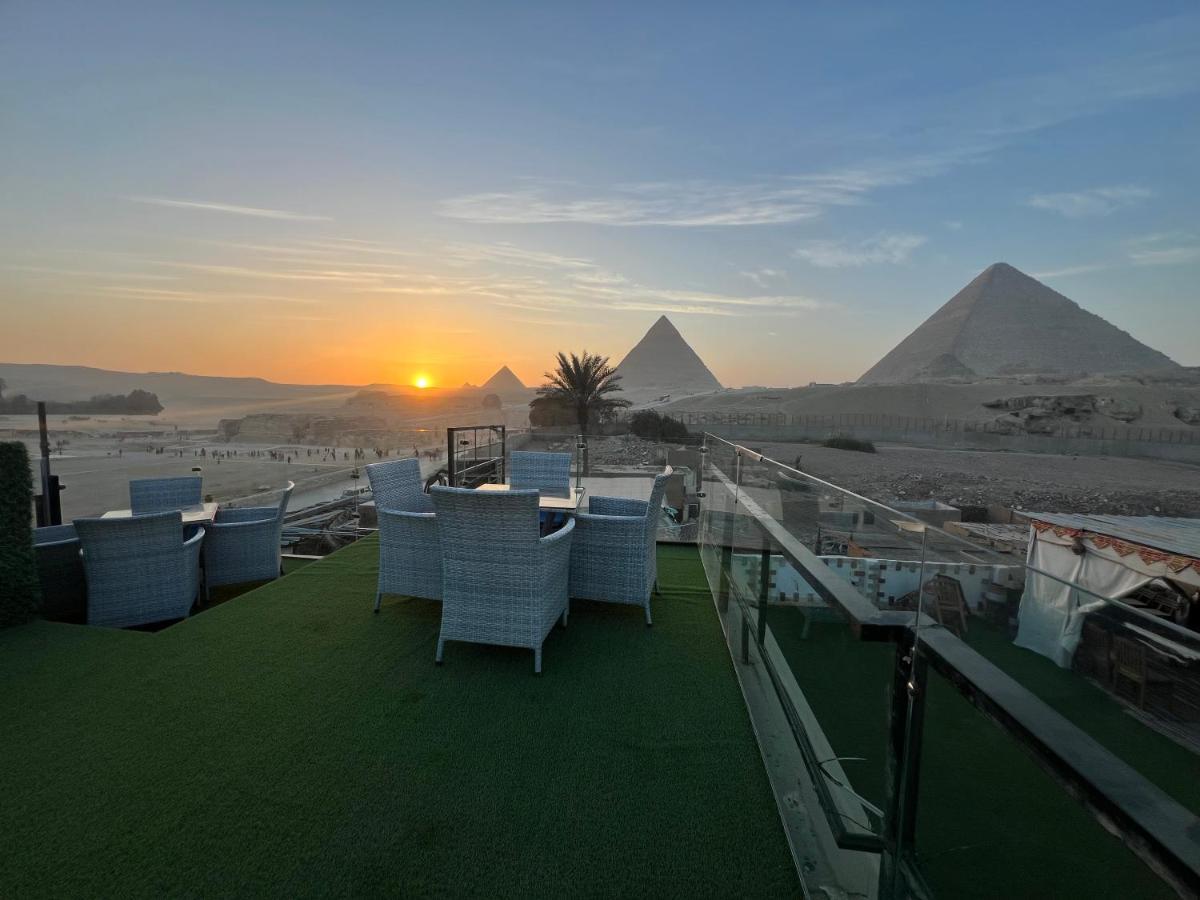 Hotel Blue Scarab Pyramids View Kair Zewnętrze zdjęcie