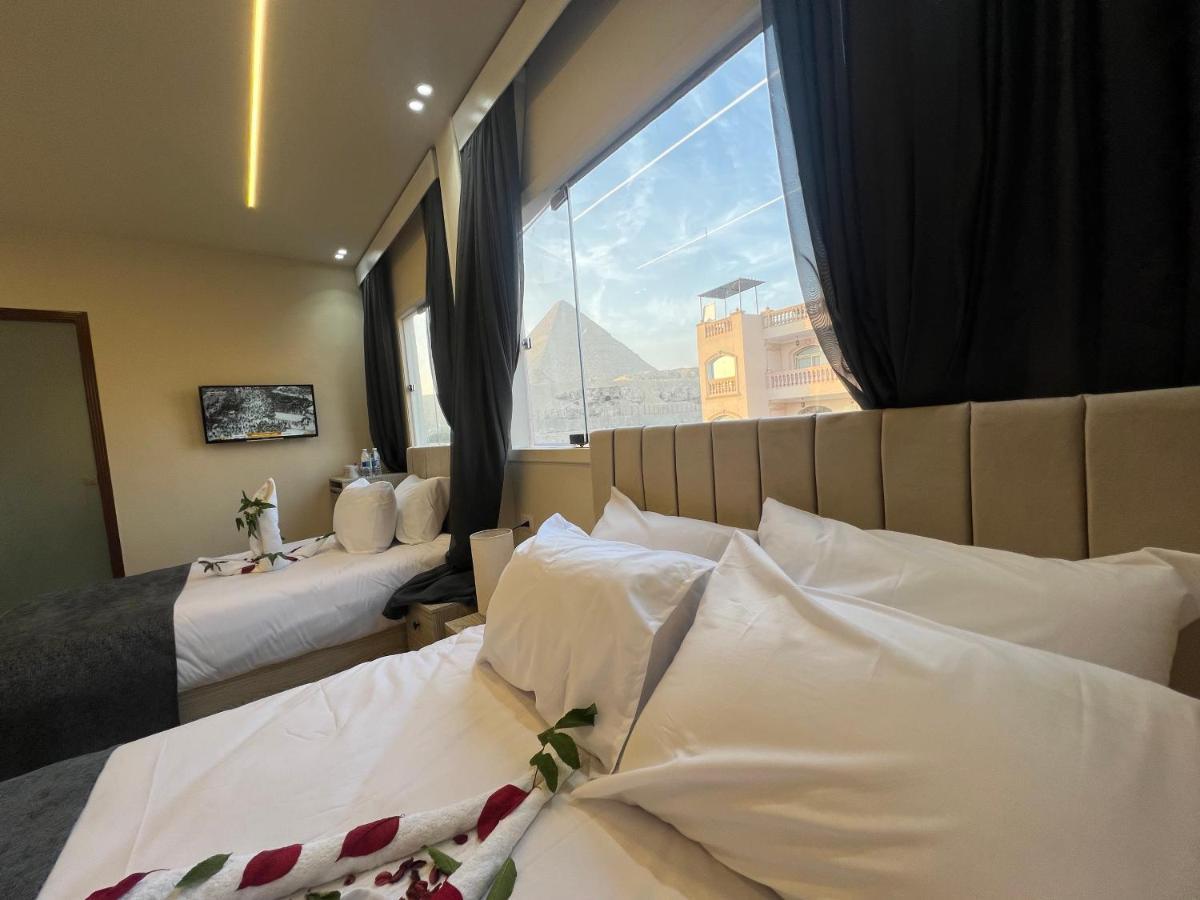 Hotel Blue Scarab Pyramids View Kair Zewnętrze zdjęcie