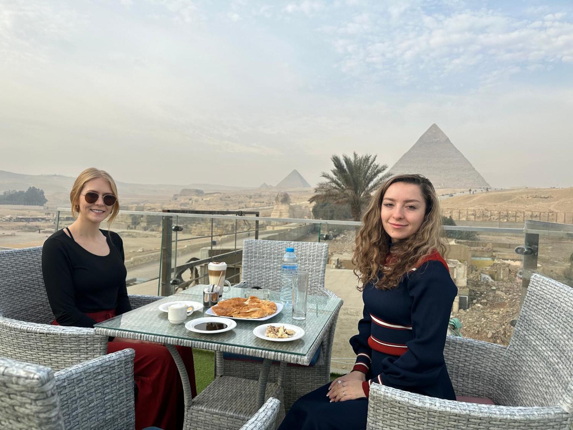 Hotel Blue Scarab Pyramids View Kair Zewnętrze zdjęcie